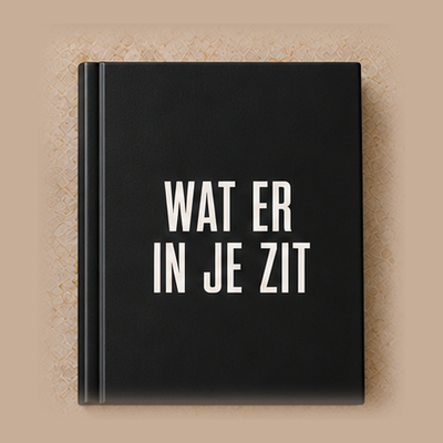 Conceptbeeld van Boek Wat er in je zit